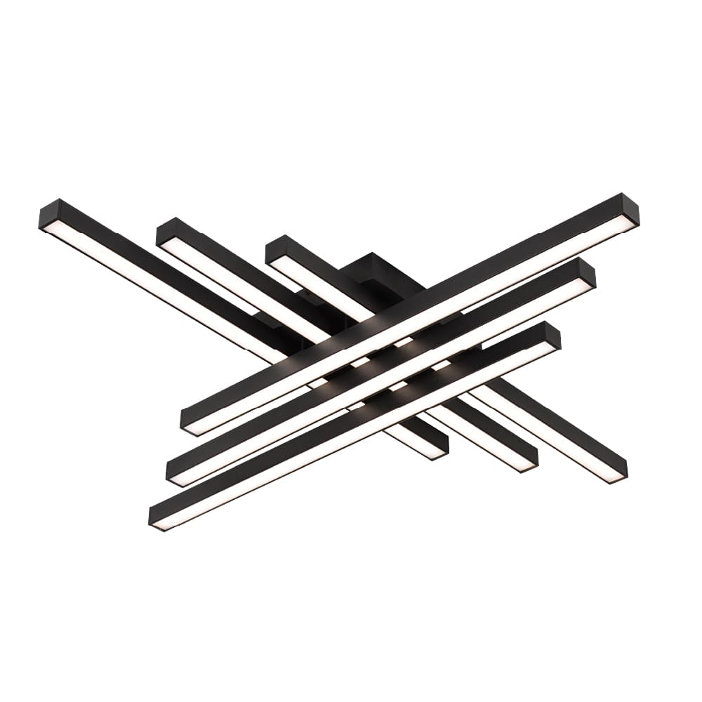 Светильник LED smart HIWAY с пультом 110Вт 3000-5000K 6050Lm Квадратный Черный 220805